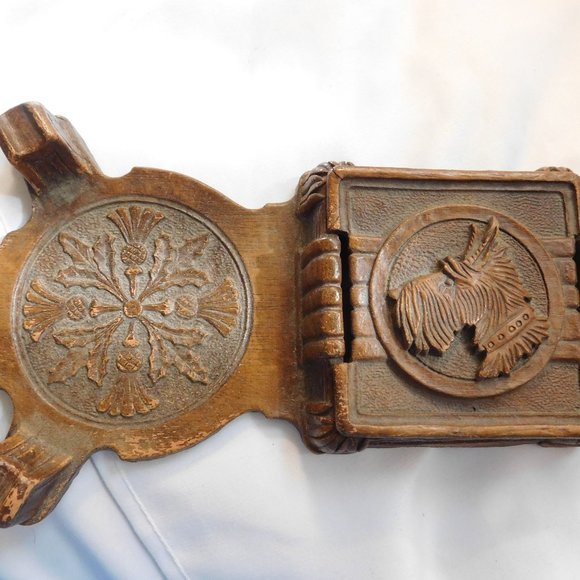 Syroco Terrier Cigarette Holder Tray Vintage - Picture 2 of 6